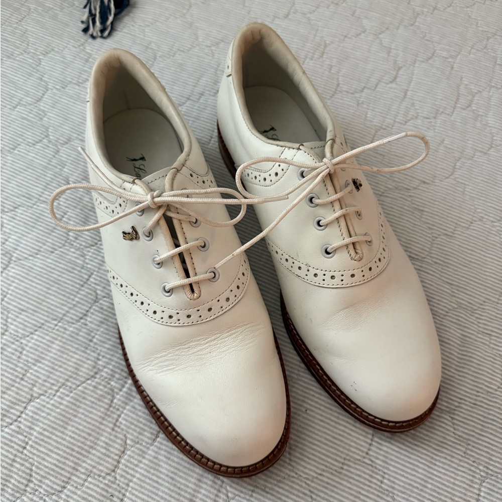 Lace-Up Oxford Golf Shoes